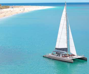 Fuerteventura: Magic Catamaran Trip with Food and Drinks