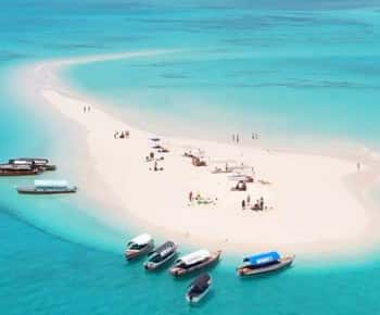 ZANZIBAR KIZIMKAZI: Pungume Island Snorkeling & Sandbank+BBQ