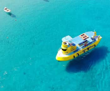 Lindos: Submarine Cruise with Swimming Stop at Navarone Bay