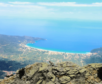 Jeep-Safari in den Bergen von Thassos mit Picknick, Obst und Wein
