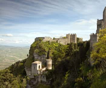 Desde Palermo: excursión de un día a Erice y Marsala con almuerzo