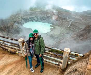 San José: Volcán Poás, Cascada de la Paz y Cata de Café
