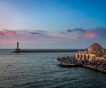 Heraklion:Day trip to Chania old Town,Kournas Lake& Rethymno