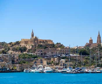 St. Paul's Bay: Blue Lagoon, Comino & Gozo with Bus Tour