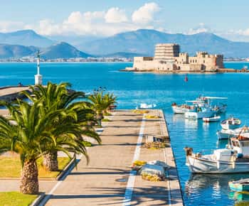 Athènes : Excursion d'une journée dans le Péloponnèse et audioguide V.R.