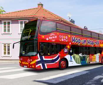 Haugesund: 1-Day Hop-On Hop-Off Sightseeing Bus GrayLine