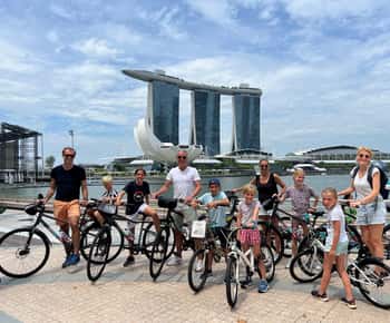 Singapour : visite d'une demi-journée à vélo dans un cadre historique