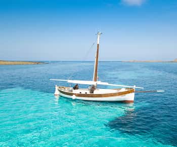 From Stintino: Asinara Vintage Sailing Boat Tour with Lunch