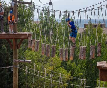 Jackson Hole: Pista de cordas aéreas