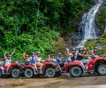 Manuel Antonio: Aventura en quad con selva y cascadas