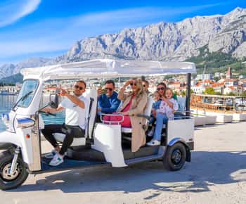 Makarska: Skywalk Tuk-Tuk Tour com bilhete sem fila