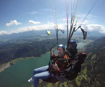 Villach/Ossiachersee: Paragliding "Panorama" Tandemflug