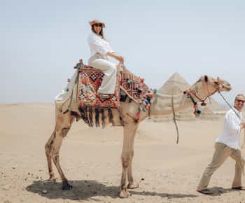 Von Kairo aus: Pyramiden von Gizeh, Sphinx, Saqqara & Memphis Tour