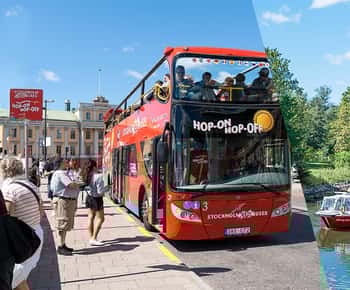 Stockholm: Hop-On-Hop-Off-Bus oder Boot