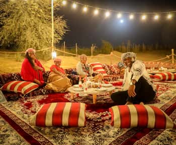 Dubai: Al Marmoom Oasis Camp Experience with Bedouin Dinner