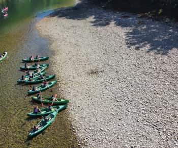 Arriondas: Kanufahrt auf dem Sella