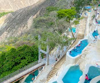 Desde Ciudad de México: Cuevas de Tolantongo tour en grupo reducido
