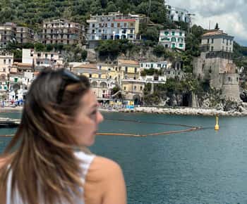 Salerno: Amalfi Coast Cruise with Lunch, Aperitif & Swimming