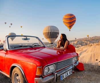 Excursões em carros clássicos pela CAPADÓCIA SUNRES