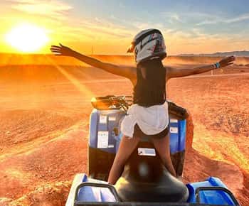 Agafay and atlas: Quad and camel experience
