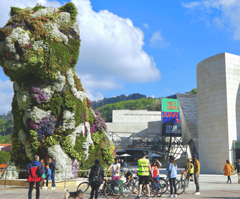 Bilbao: Prohlídka města na kole s průvodcem