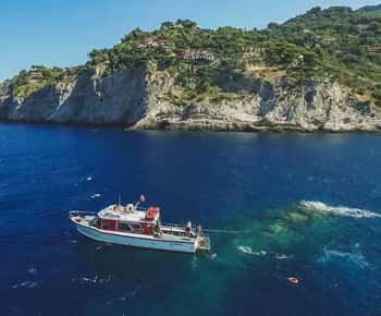 Porto Santo Stefano: Escursione giornaliera di snorkeling con pranzo