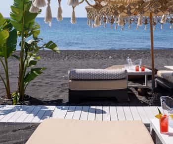 Perivolos Beach: Bar Restaurant