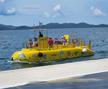 Zadar: Gul semi-ubåt undervannsutforskningstur
