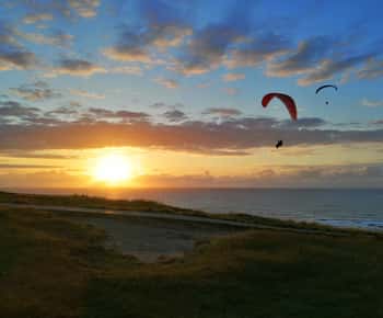 Bilbao: Vuelo en Parapente en la costa de Sopelana y Getxo