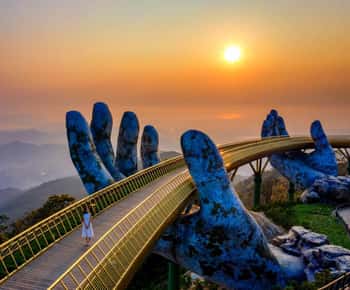Fra Da Nang: Ba Na Hills tur-retur transport med skyttelbuss