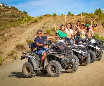 2 hours Quad Tour Marbella - 170€ per Quad up to 2 people