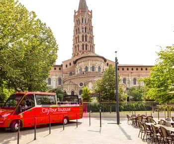 Toulouse: City Sightseeing Tour by Bus with Audio Guide