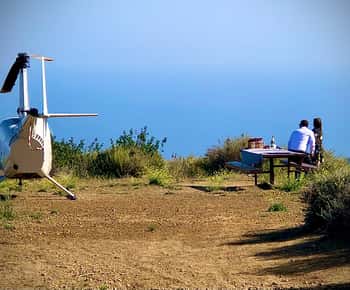 Los Angeles Romantic Helicopter Tour with Mountain Landing