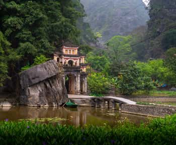 Ninh Binh Bich Dong-pagoden, Hoa Lu, Thung Nham fuglepark