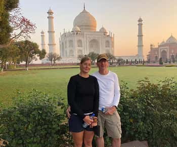 De Deli: Excursão privada ao Taj Mahal e Agra com 5* Almoço