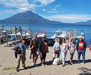 From Antigua: Lake Atitlan Boat Trip with Maya Villages Tour