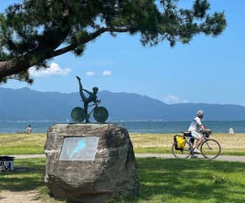 Otsu: Rent a Road Bike to Explore Lake Biwa and Beyond
