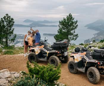 Dubrovnik: 3-uur ATV Safari Tour met Hotel Transfers