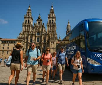 Utflukt fra A Coruña til Santiago de Compostela – kun for cruisepassasjerer