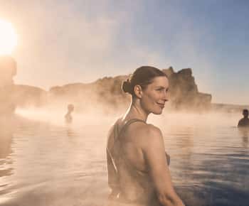 Entrékort till Sky Lagoon med 7-stegs spa-ritual