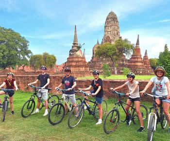 Ayutthaya: Ayutthayan värikäs pyöräretki > Hidas ajelu