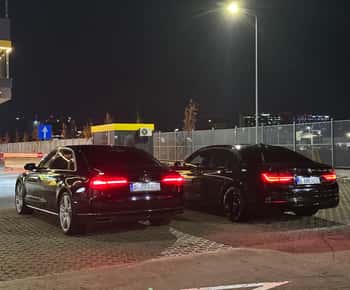 Bukarest: Privater Chauffeur mit Luxusfahrzeug