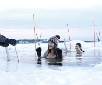 Luleå: Ice Bath Sauna Experience