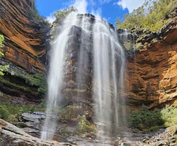 Von Sydney aus: Blue Mountains Tour mit Wasserfall-Wanderung und Mittagessen