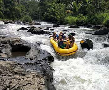 Lombok: wildwaterraften, rijstterrassen en watervallen
