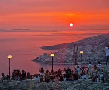 Sarande: Visita à primavera do Olho Azul e ao pôr do sol do Castelo de Lekursi