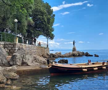 Sunset Ride Opatija on Madonnina Boat Tour