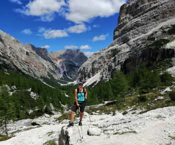 Udforsk Dolomitterne, en vandredag i bjergene