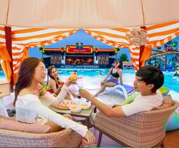 Pattaya: Experiências na Cabana Aquaverse da Columbia Pictures