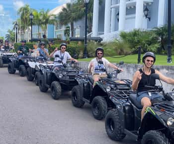 Nassau: Guided ATV Tour with Bahamian Lunch and Drink